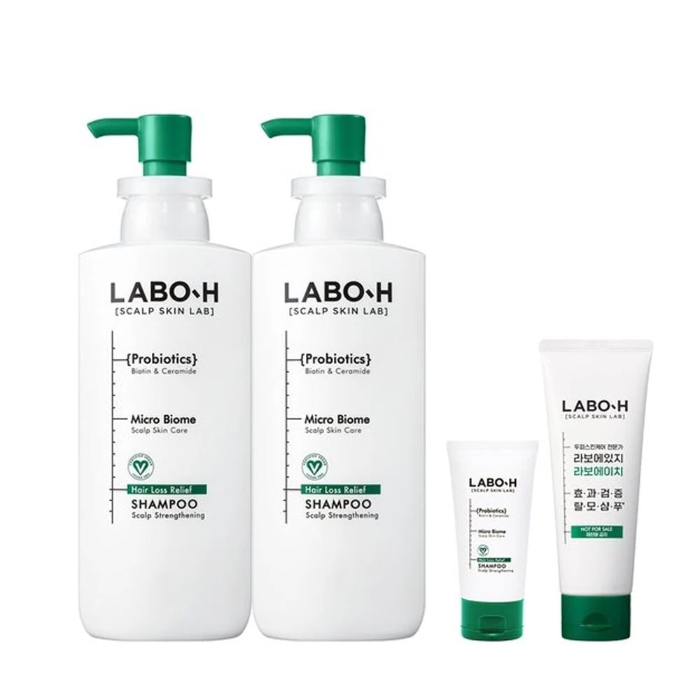 脱毛症状緩和頭皮の強化シャンプー 400ml*2個+112ml+50ml/頭皮強化/弱酸性ビーガンシャンプー/全頭皮/トリートメント不要の柔らかさ/