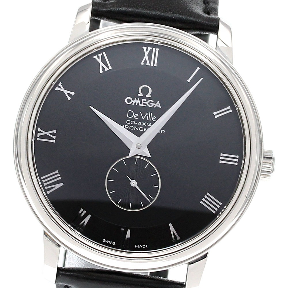 オメガ OMEGA 4813.50.01 デビル プレステージ スモールセコンド 自動巻き メンズ 良品 _840195【中古】