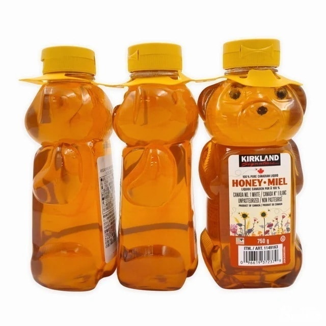 【タイムセール】KS ハチミツベアージャグ 750g x 3本 コストコ　【まとめ買い推奨品】
