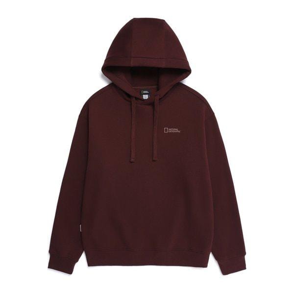 N254UHD100 [NRN] グラフィックフーディ WINE