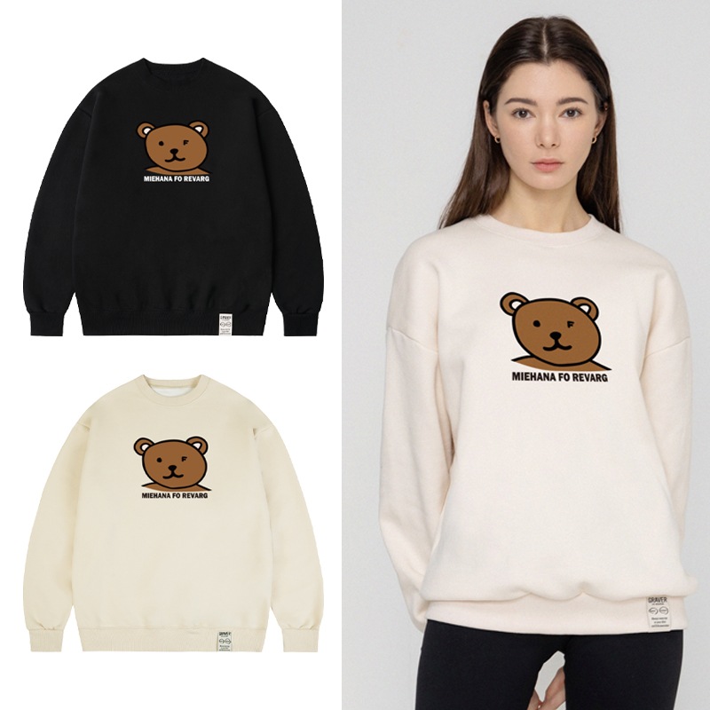 [UNISEX]OF Big Bear Sweatshirt_2color