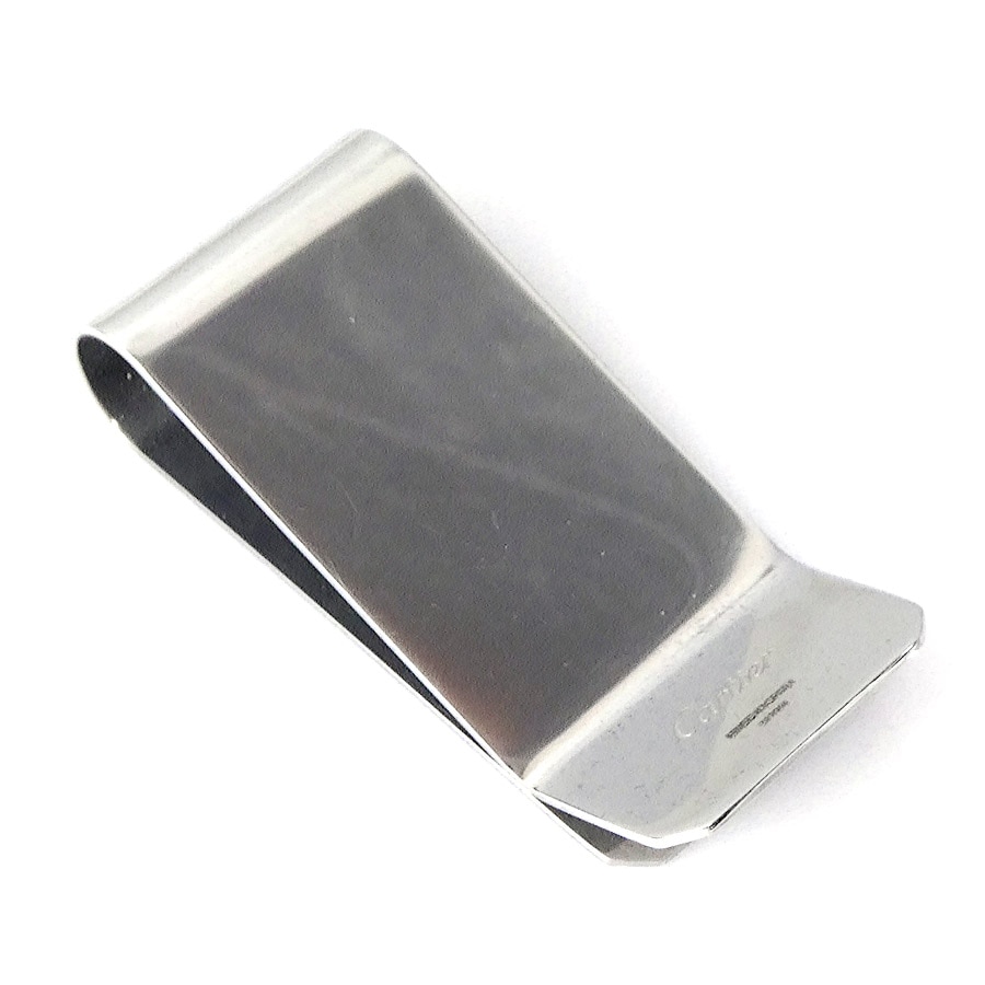 カルティエ CARTIER マネークリップ メタル シルバー メンズ e58989g