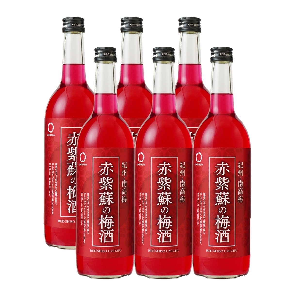 中野BC 赤い梅酒 720ml 6本 4,969円