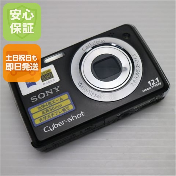 超美品 Cyber-shot DSC-W220 ブラック SONY デジカメ 48