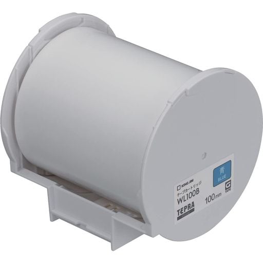 キングジム テープカートリッジ テプラGRAND WL100B 100MM 青
