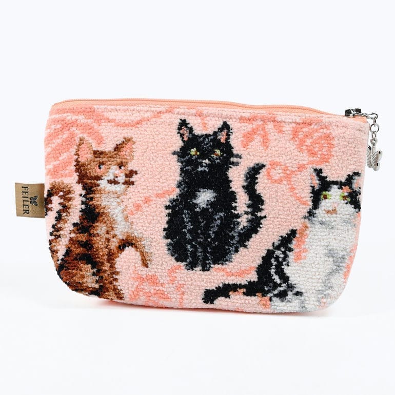 ポーチ コスメポーチ 化粧ポーチ フレンズ アプリコット キャット 猫 ネコ ねこ お買い得 小物入れ マルチケース 上品