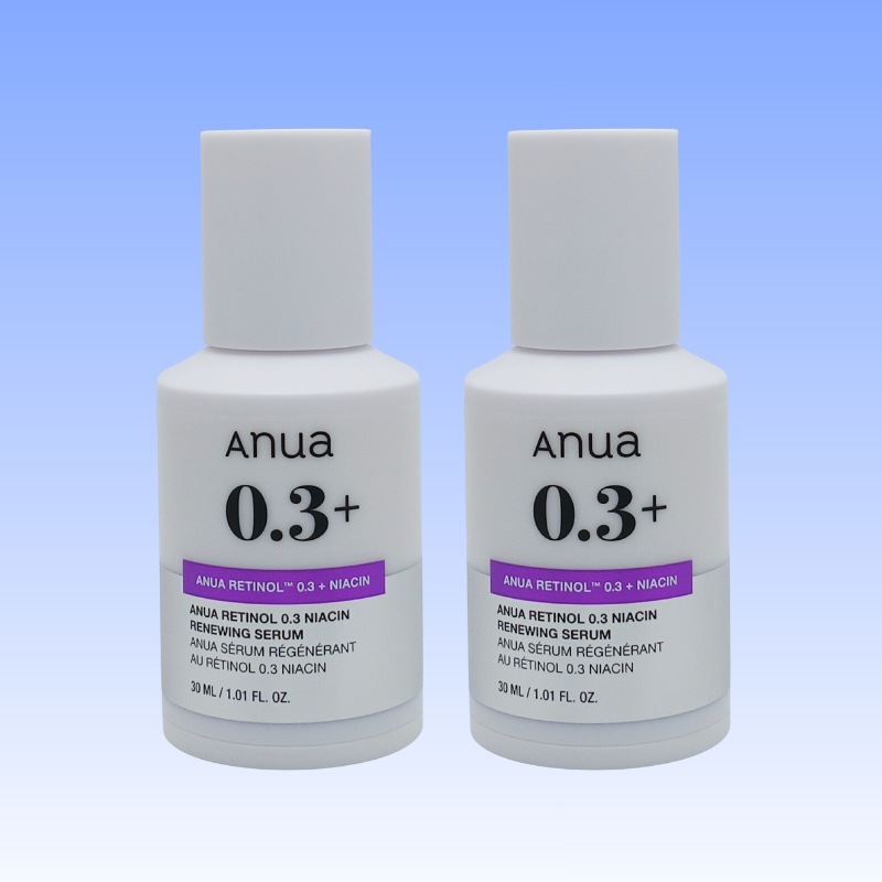 [1+1] レチノール0.3 ナイアシン リニューイング セラム 30ml × 2本 /正規品 6,900円