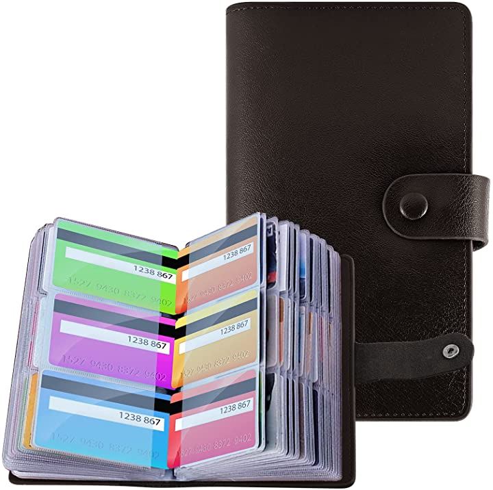 【期間限定】 クレジットカードケース名刺入れ(褐色) ファイル