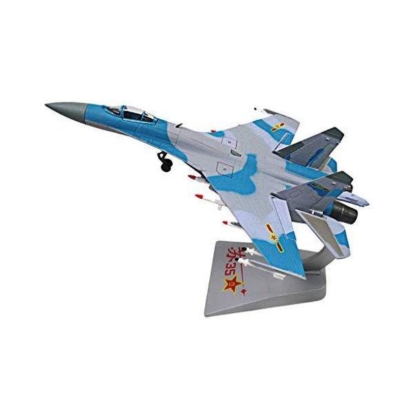 Diecast Airplane 1:72 Russian Sukhoi Su-35 Flanker-E Metal 12.2 inches Plane Model Office Decoration