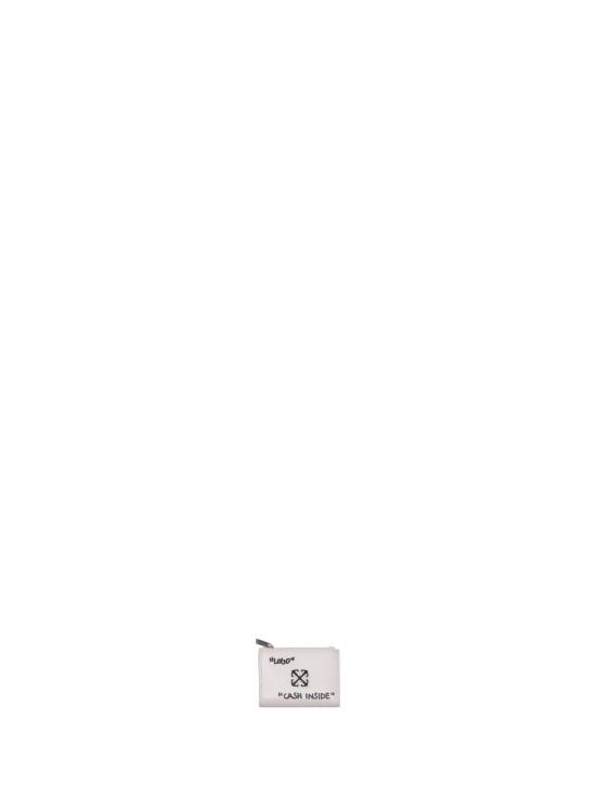 OFF WHITE Women Wallet OWNC072C99LEA001 0410 DUST BLACK
