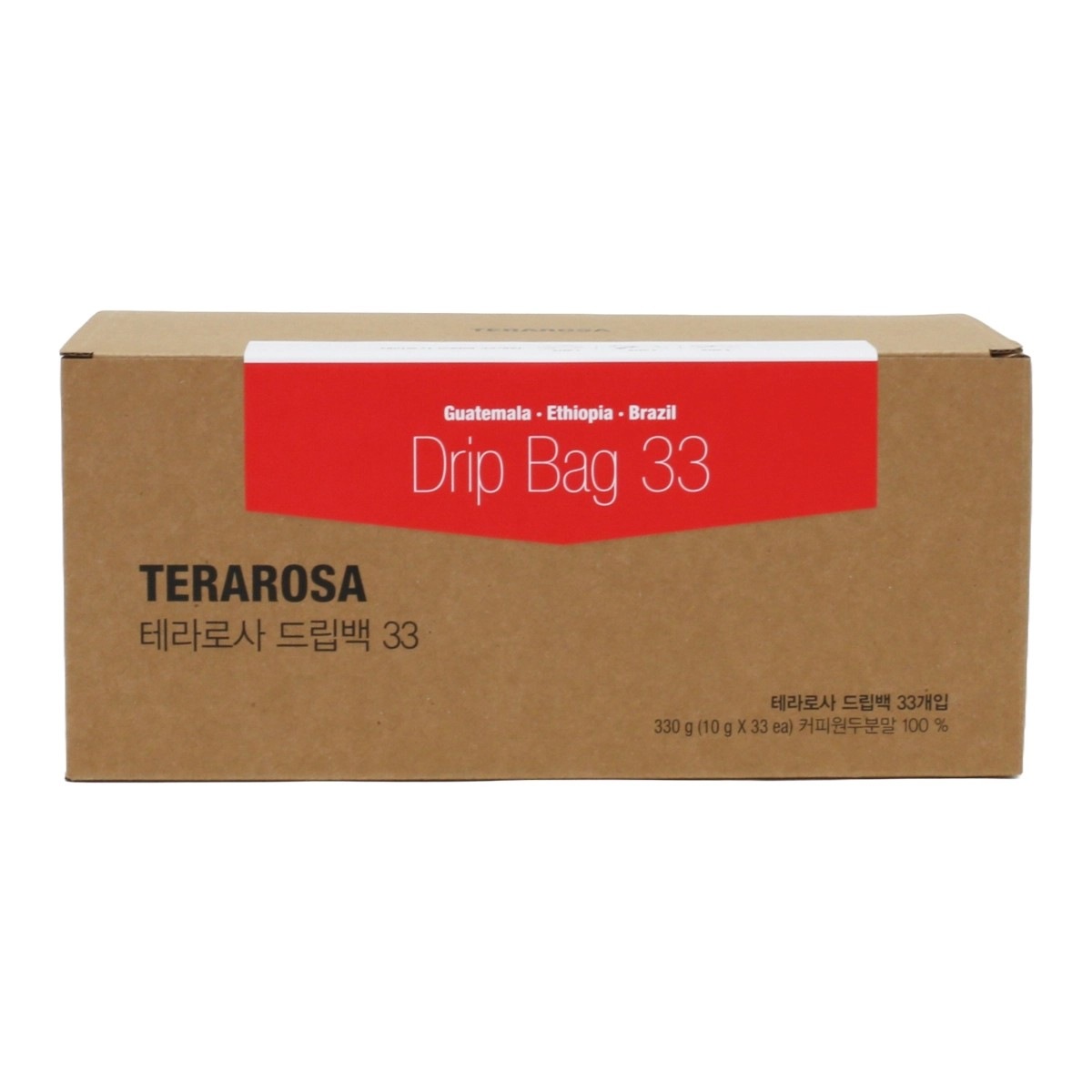 テラロサ シングル オリジン ドリップバッグ コーヒー 10g x 33入