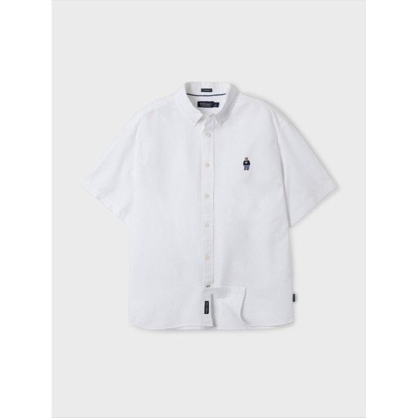 【スティーブ】 オックスフォード 半袖 シャツ(WHYWF2511U)