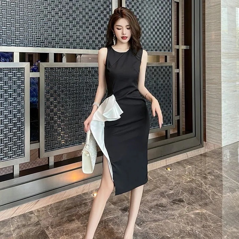 【JY.上品】夏 ワンピース フォーマル パーティードレス キャバドレス 着痩せ 大人 チャイナドレス 同窓会 披露宴 卒業式 結婚式 演奏会 ウェディング 成人式 正式 40 二次会 発表会 4,941円