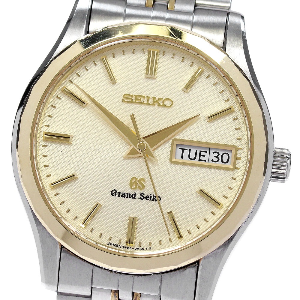セイコー SEIKO SBGT014/9F83-0AA0 グランドセイコー デイデイト クォーツ メンズ _829730【中古】