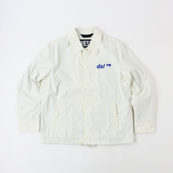 コーチジャケット メンズ J-COAL 刺繍ロゴ ナイロンジャケット die-m-o-e8-004