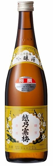 日本酒 石本酒造 越乃寒梅 別撰 吟醸 720ml×6本