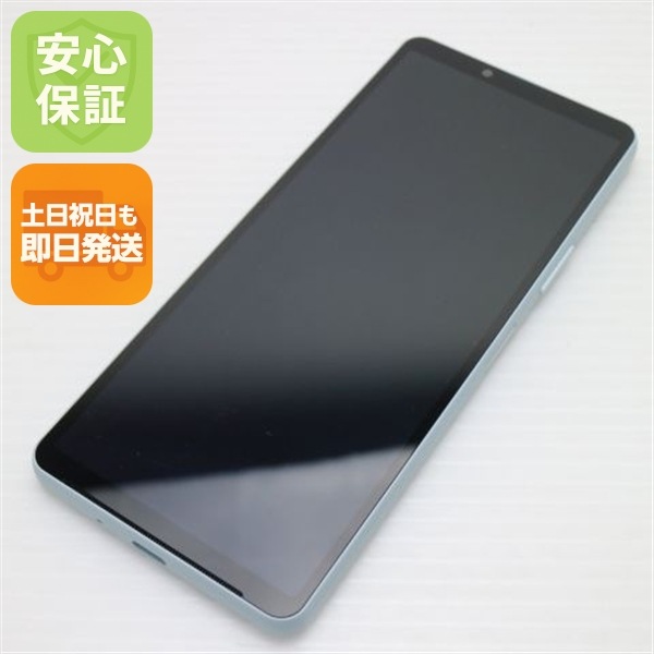 新品同様 SIMフリー Xperia 10 VI ブルー スマホ SONY 即日発送 土日祝発送OK 142