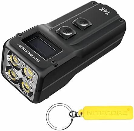 Nitecore T4K 4000ルーメン LED USB-C 充電式 EDC 懐中電灯