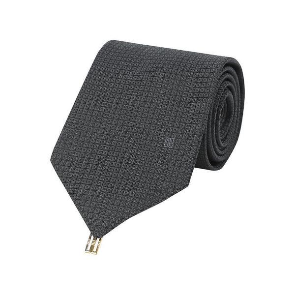 クラシックソリッドネクタイグレー__DLF1ACF1232G1