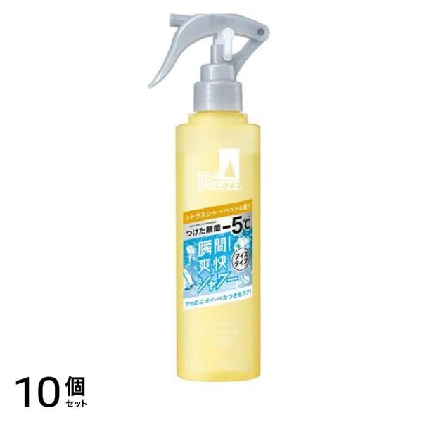 デオ&ウォーターIE アイスタイプ シトラスシャーベットの香り 145mL 10個セット