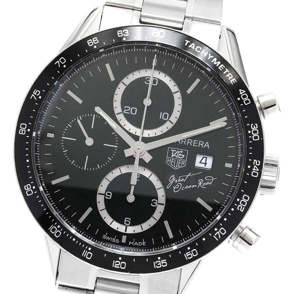 タグホイヤー TAG HEUER CV201F カレラ グレートオーシャンロード 日本限定600本 自動巻き メンズ 良品 _900113【中古】