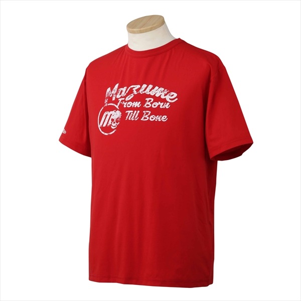 オレンジブルー ウェア MZAP-767mazume プライムフレックスTシャツ ロゴ II レッド LL 5,426円