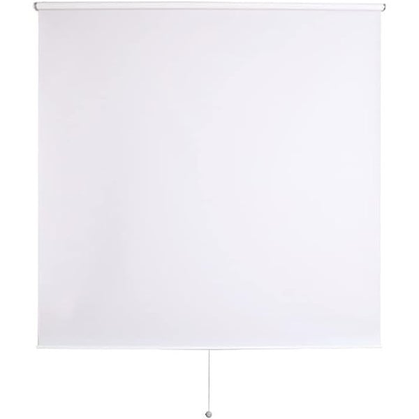 ホームテイスト SH-16-S180 壁空け不要!つっぱりロールスクリーン 幅180cm(遮光タイプ) WH ホワイト メーカー直送