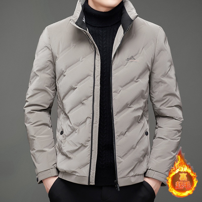 ダウンジャケット メンズ ダウンコート 軽量 男性 フェザー コート ライトダウン 羽毛 ジャケット 冬服 秋冬 インナー アウター 厚く 保温