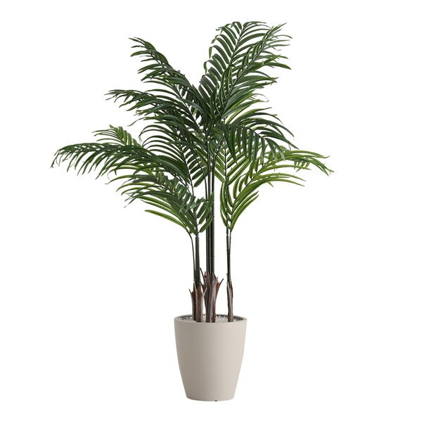 ホームテイスト SH-06-ARE-L お手入れ簡単フェイクグリーン アレカヤシ Lサイズ(180cm) アイボリー メーカー直送