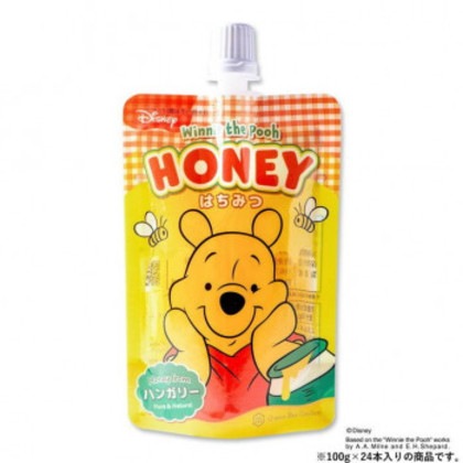 クインビーガーデン ディズニー くまのプーさん はちみつパウチ 100g×24本