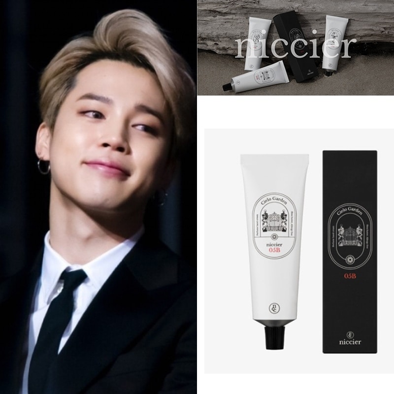 【BTS ジミンからファンARMYへのプレゼント】ギフトカード付/パヒュームハンドクリーム 韓国公式正規品30ml/ 50ml x 1個