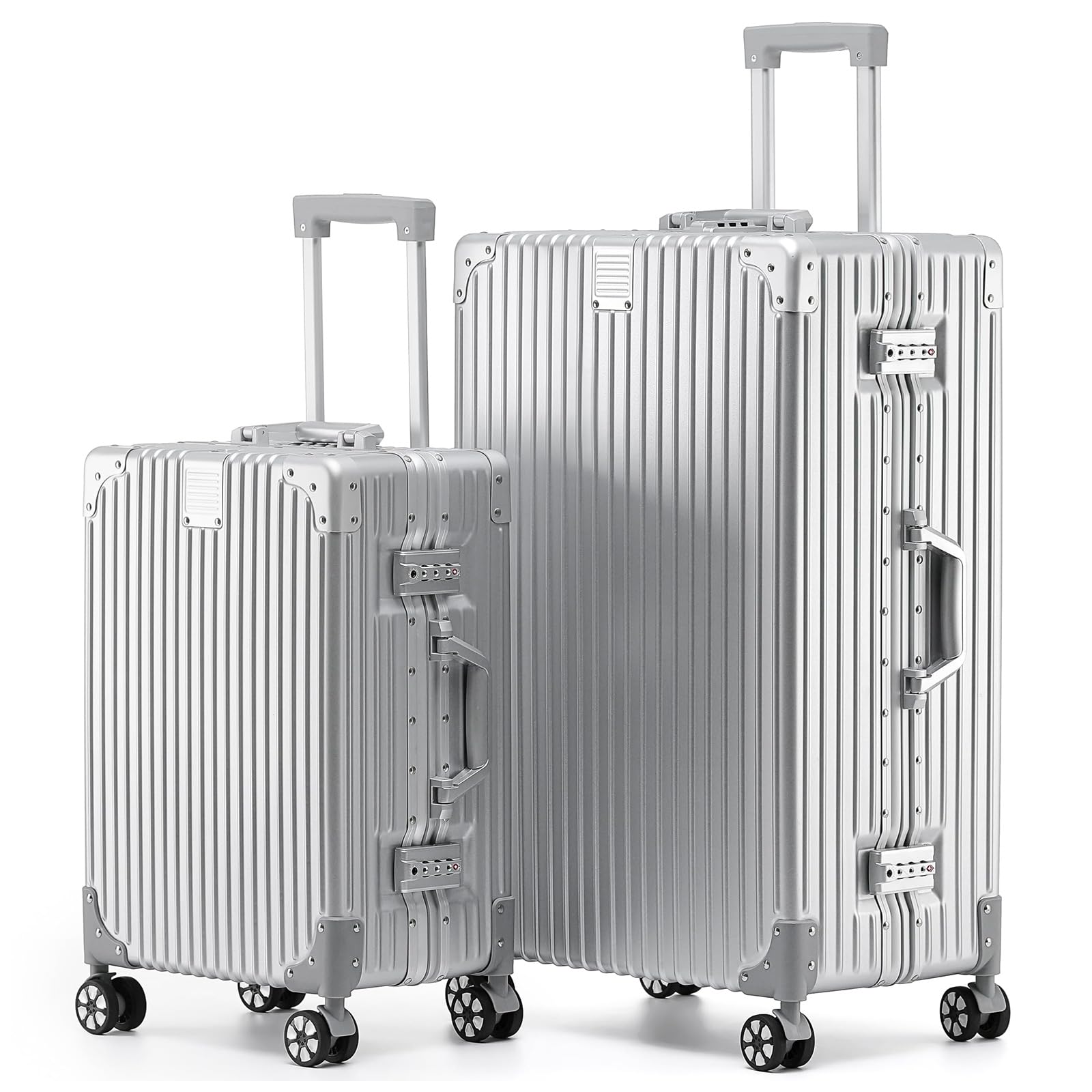 [SupTrip] スーツケース 機内持ち込み アルミフレームタイプ キャリーケース キャリーバッグ 大型 耐衝撃 TSAロック 超軽量 大容量 静音 ダブルキャスター 360度回転 おしゃれ 旅行