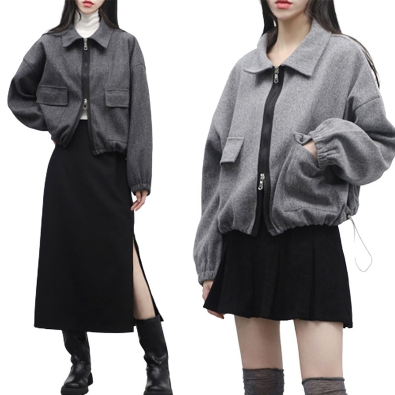 RETIN WOOL TWO-WAY JACKET