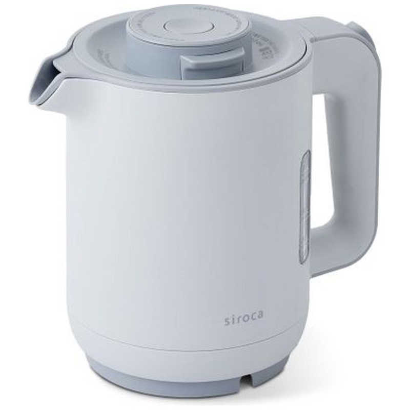 SIROCA　蒸気セーブ電気ケトル グレー　SK-A151H 5,382円