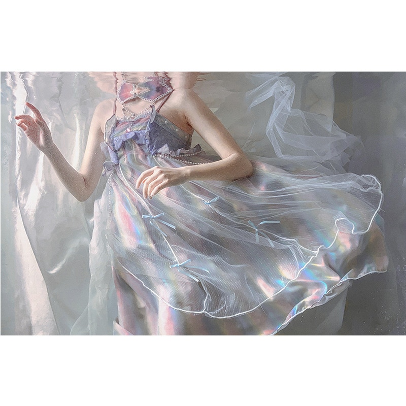 Sakura Loveオリジナルロリータドレス リトルマーメイドjsk エレガントクラロリータドレス