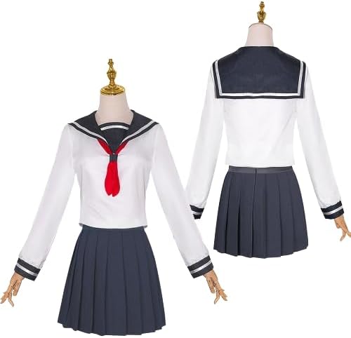 夜桜さんちの大作戦 夜桜六美 コスプレ衣装 夜桜六美 ブルー グレー 2色 セーラー服