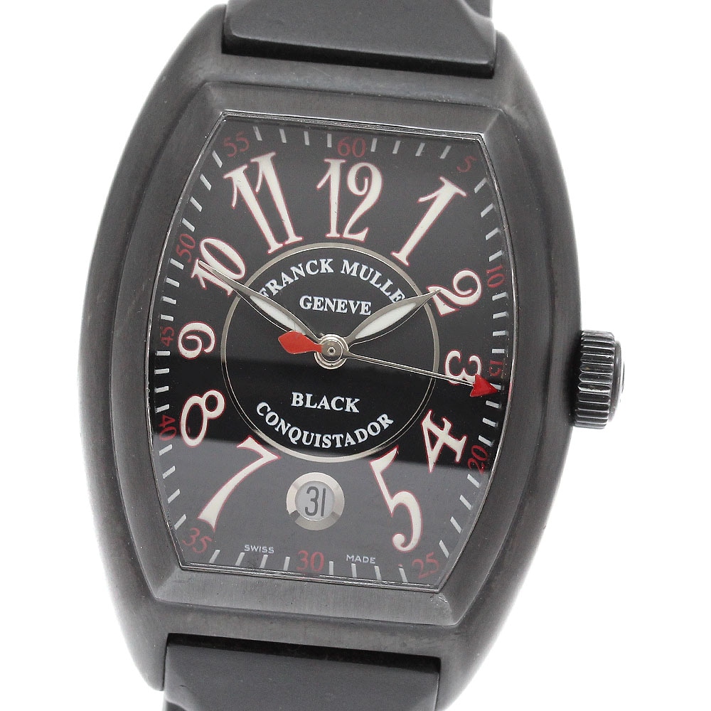 フランクミュラー FRANCK MULLER 8005HSCNR コンキスタドール デイト 自動巻き メンズ _938367【中古】