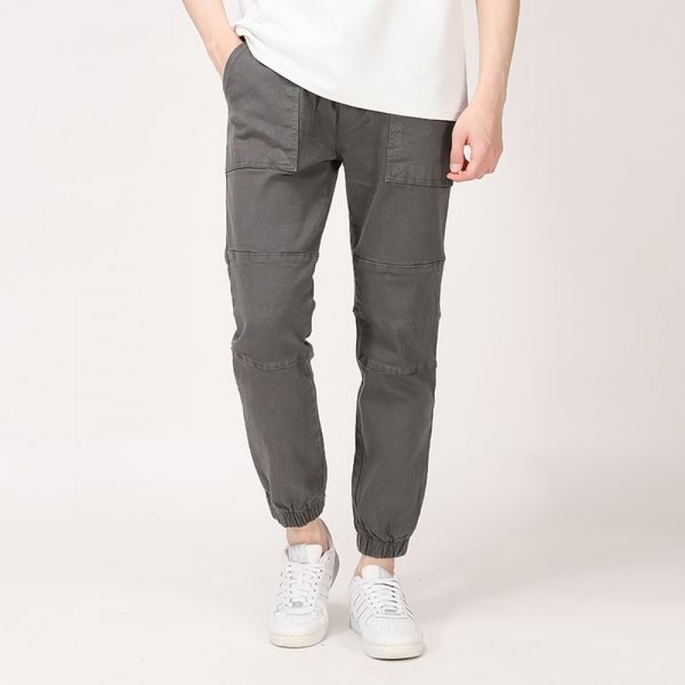 [Juans] インシジョンアウトポケットバンディングジョガーコットンパンツ HCCP4340