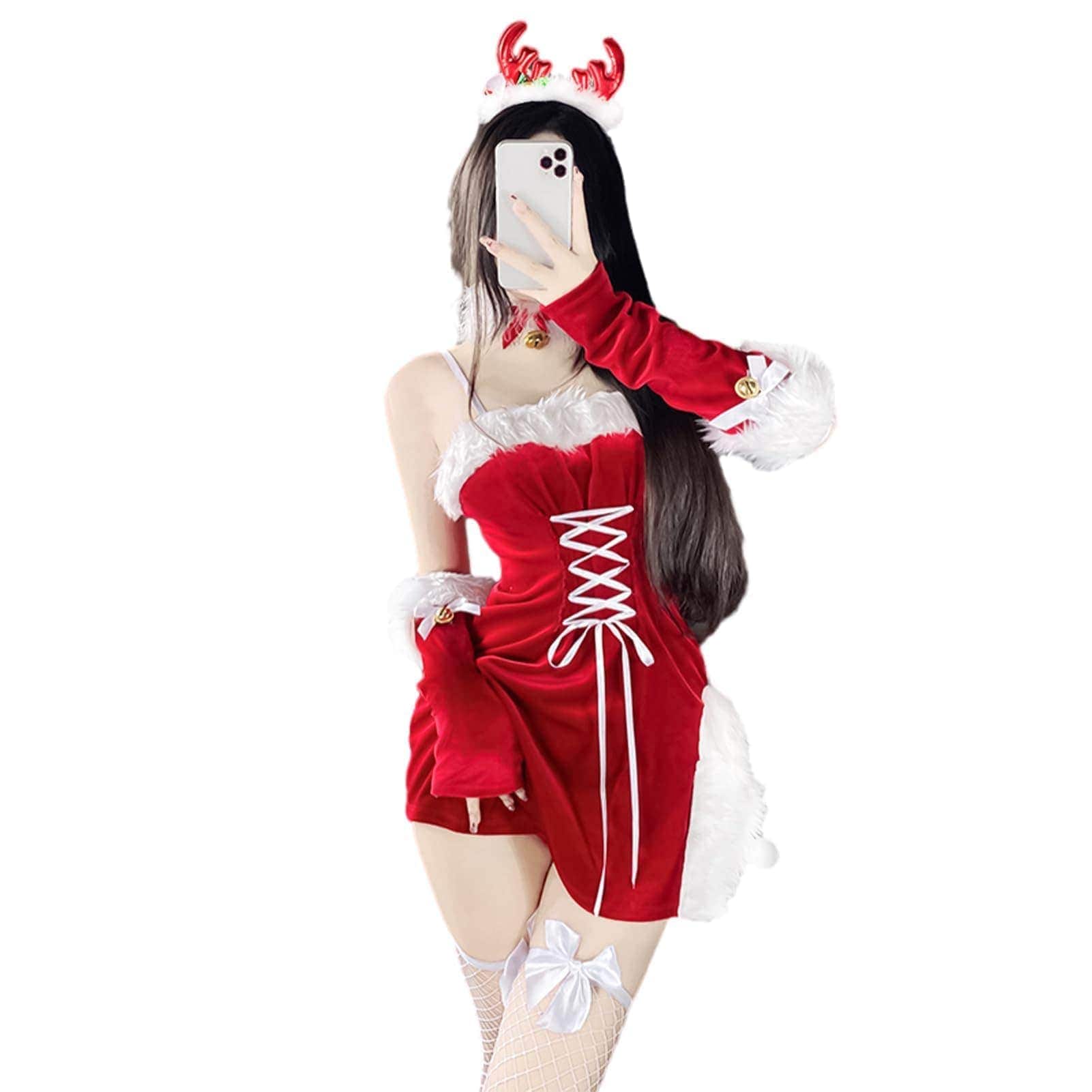 サンタ コスプレ レディース セクシー モフモフ クリスマスコスチュームセクシー クリスマスプレゼント クリスマス コスプレ クリスマスプレゼント サンタ コスプレ セクシー サンタ コスプレ レディ