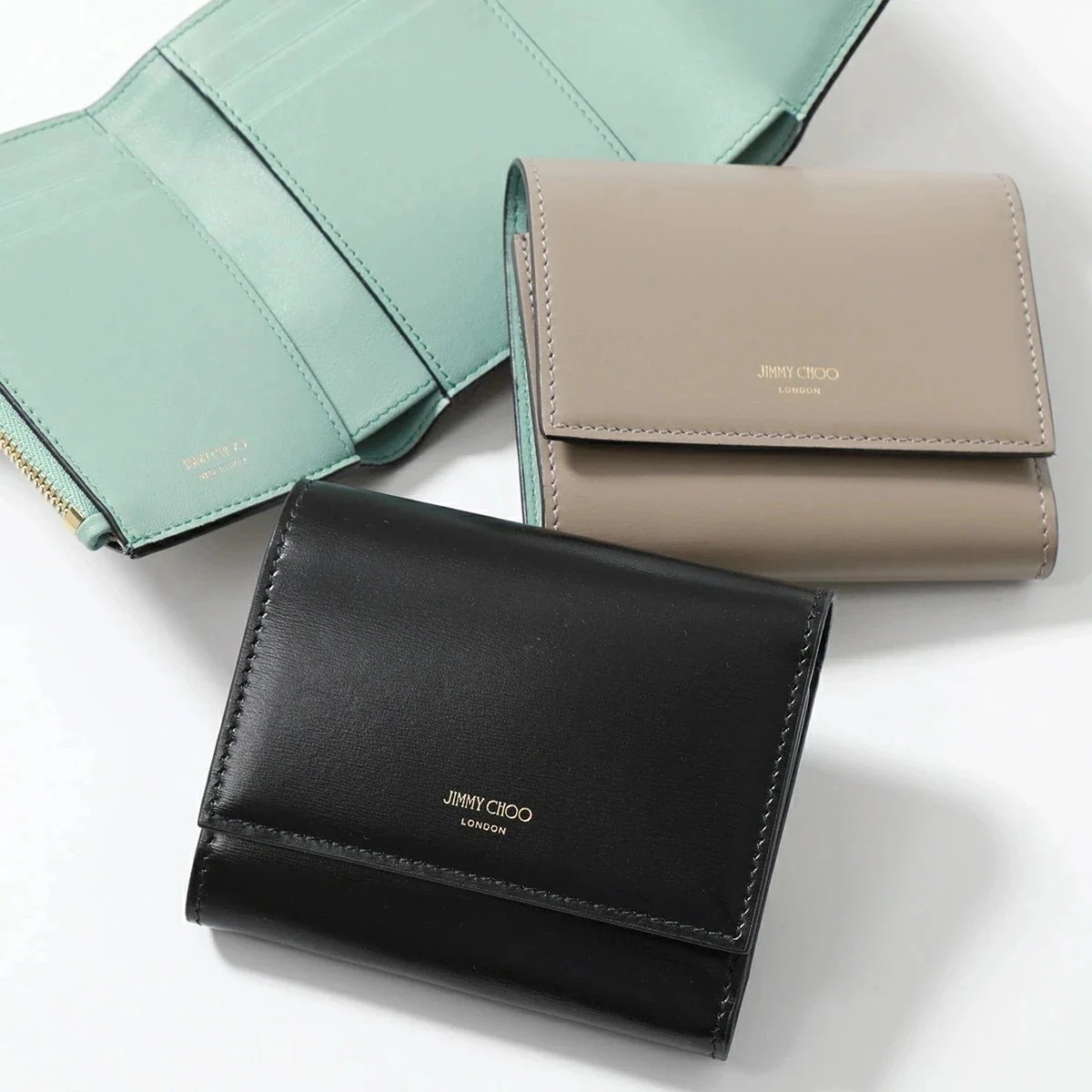 ジミーチュウ MARINDA KHY 三つ折り財布 Jimmy Choo 美品 楽天市場】ジミーチュウ JIMMY CHOO 財布 三つ折り MARINDA リボン