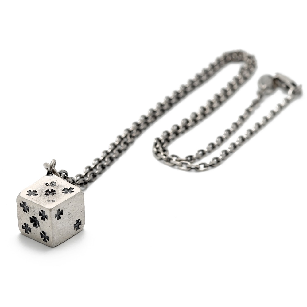 925 サイコロネックレス [ns122]