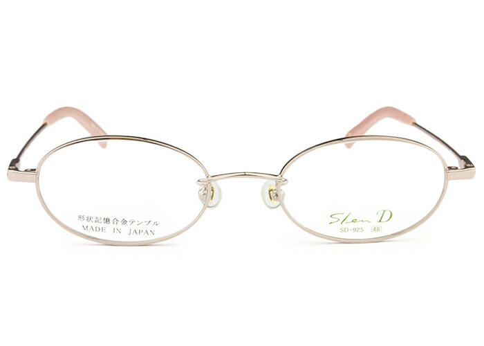 スレンディー Slen D sd-925 c.2 ピンク コンパクトグラス メガネ 眼鏡 日本製 めがね