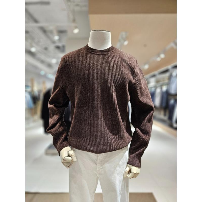 [坡州店] [AND Z()]4つのカラーシェニール糸素材プルオーバースウェッター(BZF4ER1103)