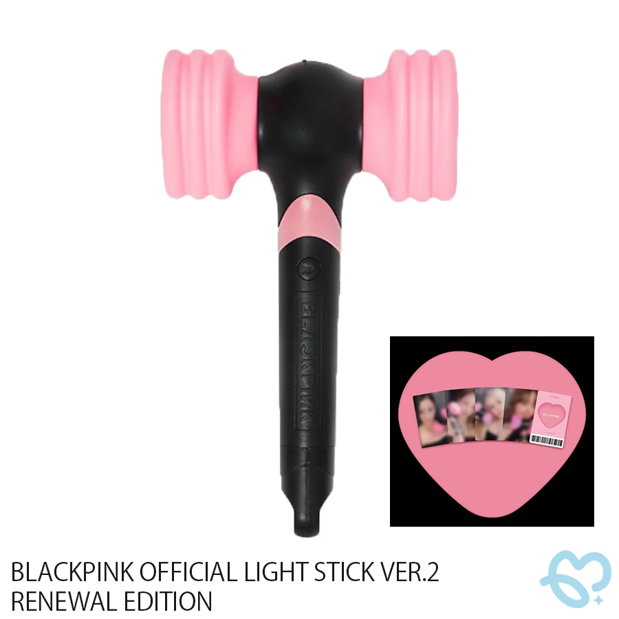 【公式】BLACK PINK OFFICIAL LIGHT STICK ver.2 blackpink 公式 ペンライトバージョン2 RENEWAL EDITION
