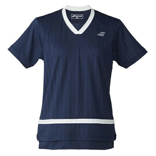 PLAY SHORT SLEEVE SHIRT テニス バドミントン Tシャツ 半袖 ウィメンズ BWG6326-NV00