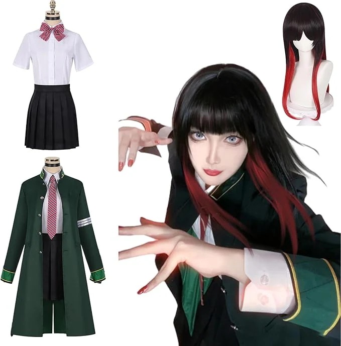 防風鈴 椿野佑 コスプレ衣装 ウィッグ付き 風鈴高校 全セット制服 リン四天王 コスチューム 変身 仮装