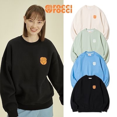 [rocci rocci] Essential Rose Sweatshirt [4color]
