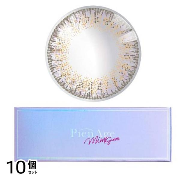 ピエナージュ ミミジェム ワンデーカラコン ミミアメジスト 10枚入 (-7.00 度あり) 10個セット 10,012円