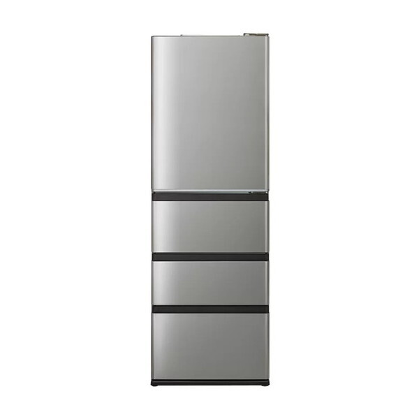 AQR-V43AL-S チタンシルバー 冷蔵庫 (433L・左開き)