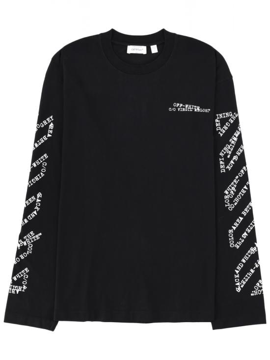 OFF WHITE Men T-Shirts 44MAB09C S26J002001 BLACK
